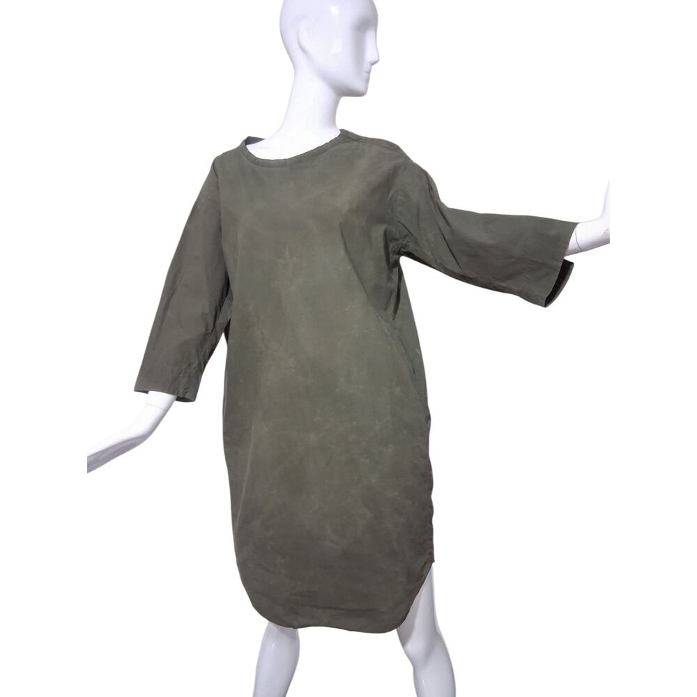 Humanoid Quiet Luxury Women's size S Oversized Lagenlook Minimalist‎ Boxy Dress